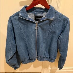 Haute monde women’s denim jacket size small
